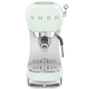 اسپرسوساز کلاسیک اسمگ مدل Smeg ECF 02 BLEU رنگ سبز ایتالیایی