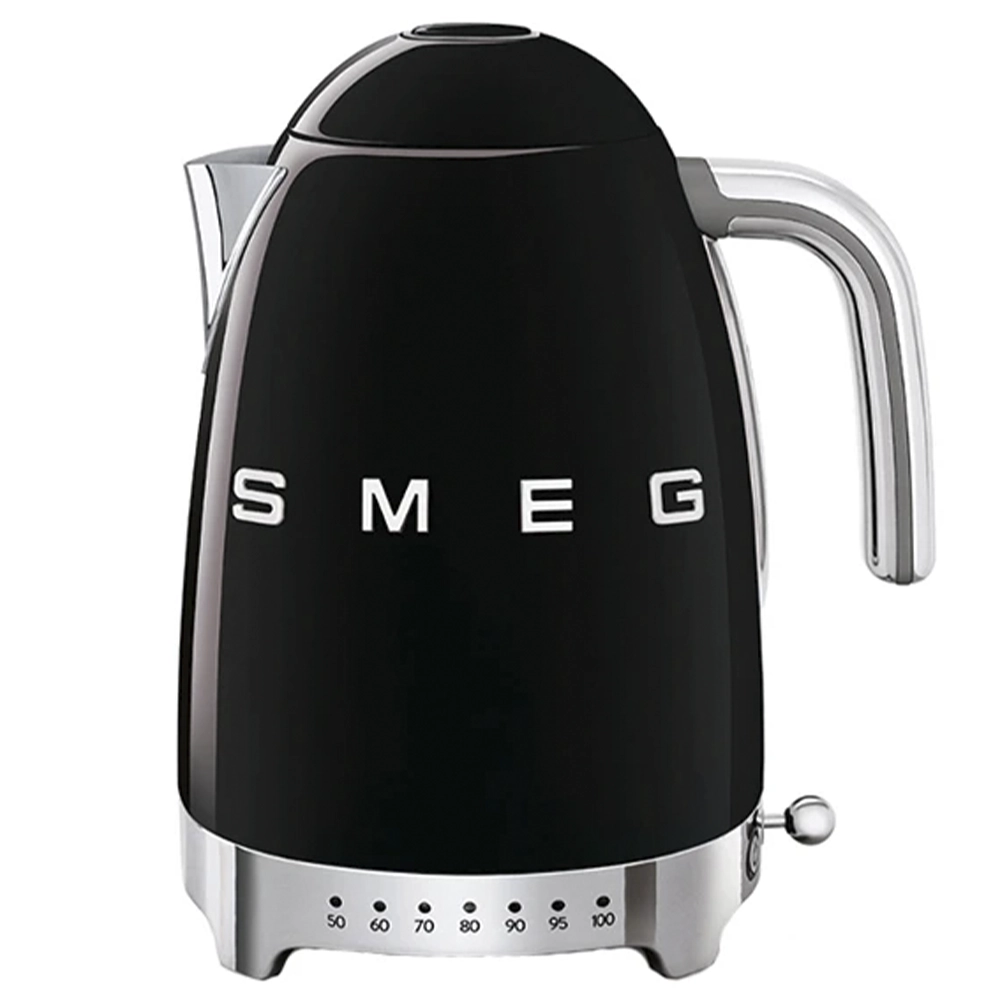 کتری برقی درجه دار مشکی اسمگ مدل Smeg F04-b ایتالیایی