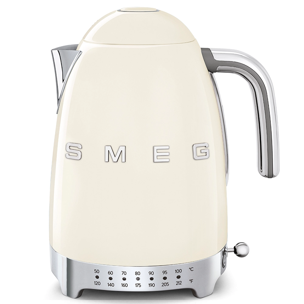 کتری برقی درجه دار کرم اسمگ مدل Smeg F04-c ایتالیایی