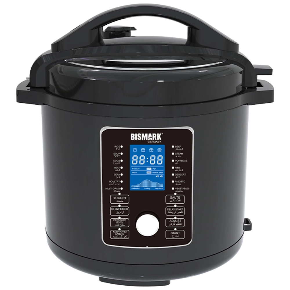 زودپز برقی بیسمارک مدل BISMARK-MB830 (اورجینال) - 18 ماه کارت طلایی گارانتی - 60 ماه خدمات پس از فروش معتبر