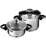 زودپز دوقلو بیسمارک مدل BISMARK-BM2247 (اورجینال) - 18 ماه کارت طلایی گارانتی - 60 ماه خدمات پس از فروش معتبر