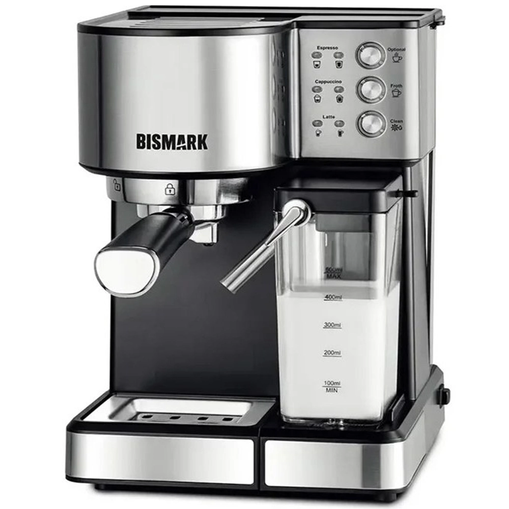 اسپرسو ساز بیسمارک مدل BISMARK-BM2253 (اورجینال) - 18 ماه کارت طلایی گارانتی - 60 ماه خدمات پس از فروش معتبر