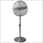 پنکه ایستاده تمام استیل جیپاس مدل GEEPAS GF9611L(نقره ای) (اصل)