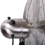 پنکه ایستاده تمام استیل جیپاس مدل GEEPAS GF9611L(نقره ای) (اصل)