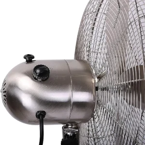 پنکه ایستاده تمام استیل جیپاس مدل GEEPAS GF9611L(نقره ای) (اصل)