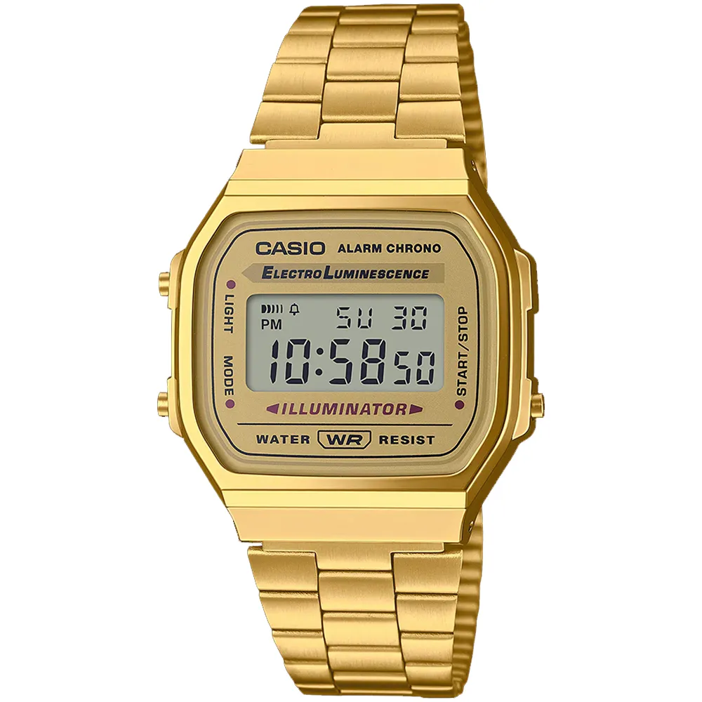 ساعت مچی مردانه و زنانه کاسیو مدل CASIO A168WG-9WDF (اورجینال)