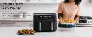 سرخ کن دوقلو بدون روغن نینجا مدل NINJA AF400 (اصل)