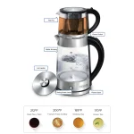 چای ساز روهمی بیسمارک مدل BISMARK-BM2282 (اورجینال) - 18 ماه کارت طلایی گارانتی - 60 ماه خدمات پس از فروش معتبر
