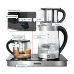 چای ساز کنار همی بیسمارک مدل BISMARK-MB2283 (اورجینال) - هجده ماه کارت طلایی گارانتی - 60 ماه خدمات پس از فروش معتبر