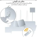تلفن بیسیم پاناسونیک مدلPanasonic TG3611 (اصل)