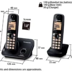 تلفن بیسیم پاناسونیک مدل Panasonic TG3712 (اصل)