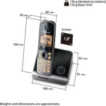 تلفن بیسیم پاناسونیک مدل Panasonic TG6711 (اصل)