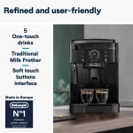 اسپرسوساز دلونگی مدل DELONGHI ECAM12.121.B (اصل)