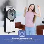 پنکه و کولر آبی برق و شارژ جیپاس مدل GEEPAS GAC9580 (اصل)