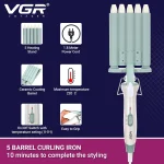 فر کننده و حالت دهنده مو وی جی آر مدل VGR V-597 (اصلی)