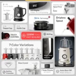 چای ساز فلر مدل FELLER TS290ss (اصل)