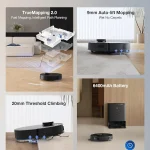 جارو رباتیک اکووکس مدل T30s Pro OMNI (اصل)