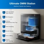 جارو رباتیک اکووکس مدل X5 Pro Omni (اصل)