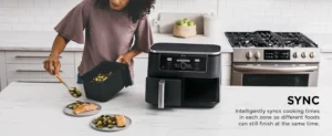 سرخ کن دوقلو بدون روغن نینجا مدل NINJA AF400 (اصل)
