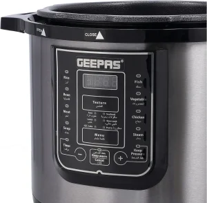 زودپز برقی 8 لیتر جیپاس مدل GEEPAS GMC35029 (اصل)