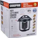 زودپز برقی 8 لیتر جیپاس مدل GEEPAS GMC35029 (اصل)