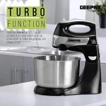 همزن کاسه دار حرفه ای جیپاس مدل GEEPAS 43033 (اصل)