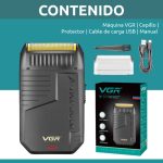 ماشین اصلاح صورت و بدن وی جی آر مدل VGR V-375 (اصلی)