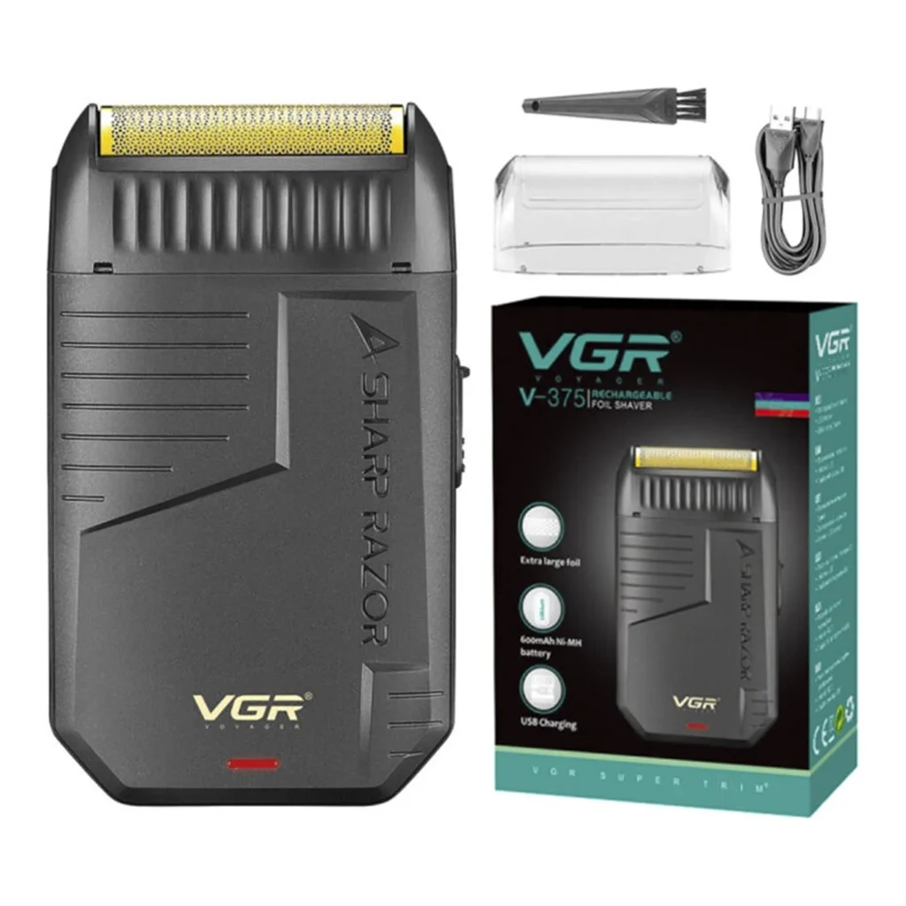 ماشین اصلاح صورت و بدن وی جی آر مدل VGR V-375 (اصلی)