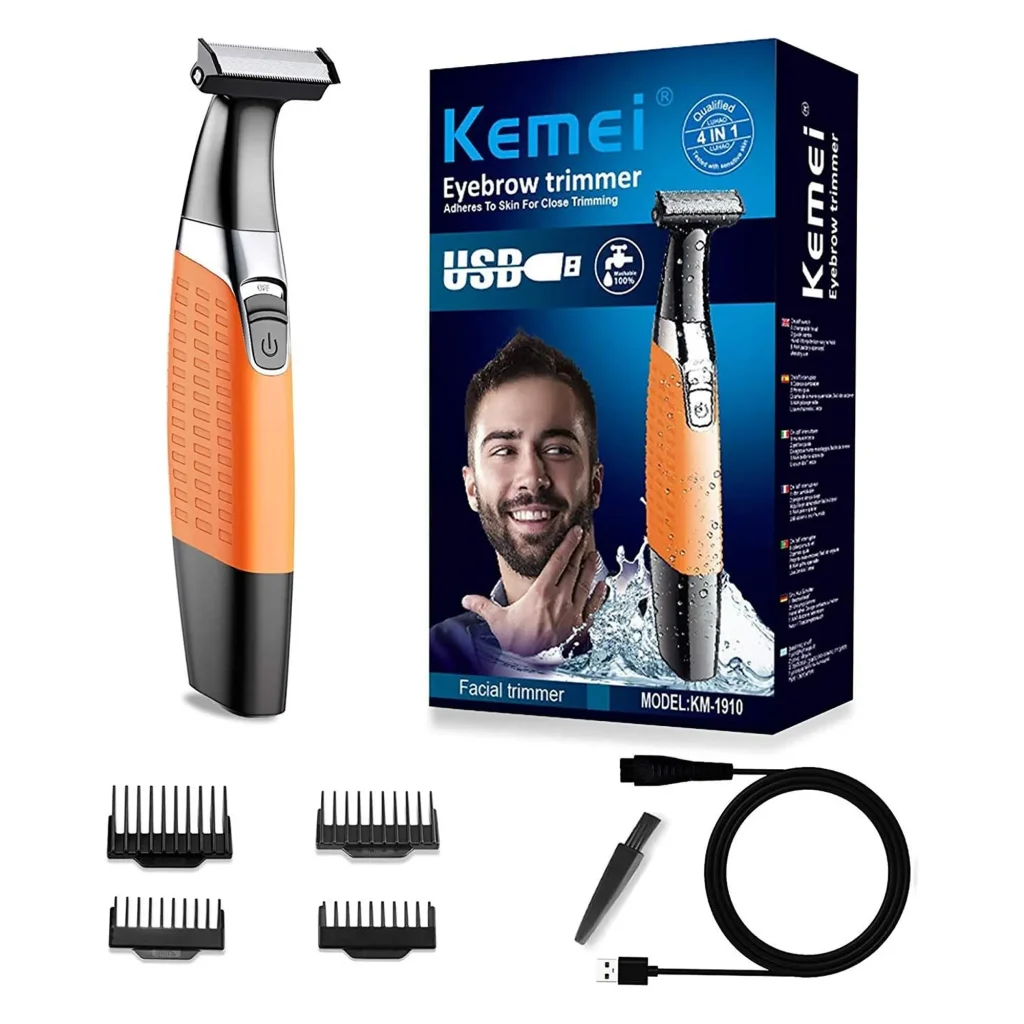 ماشین اصلاح صورت و بدن کیمی مدل Kemei KM-1910 (اصل)
