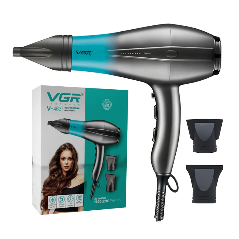 سشوار حرفه‌ای وی جی آر مدل VGR V-463 (اصلی)