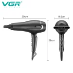 سشوار حرفه‌ای وی جی آر مدل VGR V-450 (اصلی)