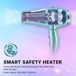 سشوار حرفه‌ای وی جی آر مدل VGR V-452 (اصلی)