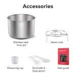 زودپز نوتریکوک مدل Nutricook SP208K (اصل)