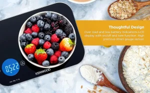 ترازو آشپزخانه کنوود مدل Kenwood Wep50 bk (اصل)