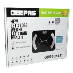 ترازو هوشمند وزن کشی جیپاس مدل GEEPAS GBS46522 (اصل)