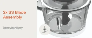 خردکن نوتریکوک مدل NUTRICOOK CH2000 (اصل)