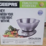 ترازو آشپزخانه جیپاس مدل GEEPAS GKS4203N (اصل)