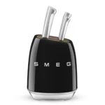 سرویس چاقو 7پارچه اسمگ رنگ مشکی مدل Smeg KBSF02BL ایتالیایی (اصل)