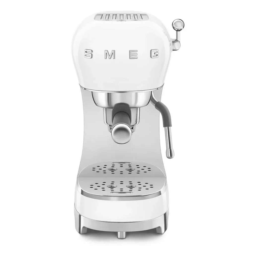 اسپرسو ساز کلاسیک اسمگ رنگ سفید مدل Smeg ECF02WHUK ایتالیایی (اصل)