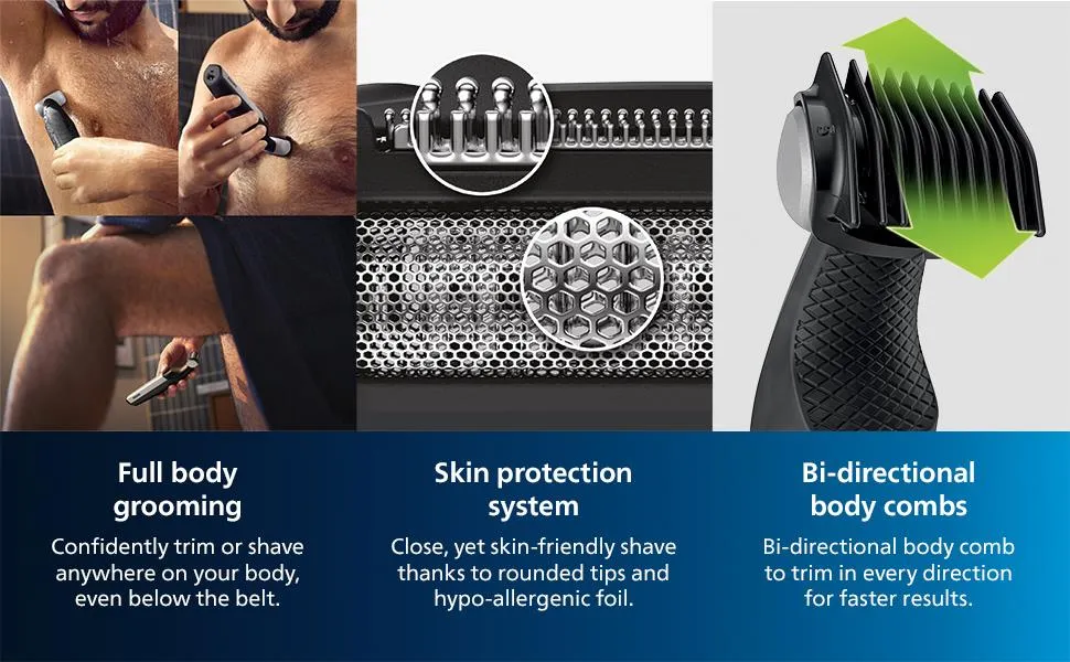 ماشین اصلاح صورت فیلیپس مدل Philips BG3027 (اصل)