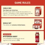 عروسک لبوبو سوپرایزی سری 4 Labubu Coca Cola Series (اورجینال)