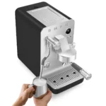 اسپرسو ساز اسمگ رنگ مشکی مدل Smeg EMC02BLMUK ایتالیایی (اصل)