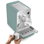 اسپرسو ساز اسمگ رنگ سبز مدل Smeg EMC02EGMUK ایتالیایی (اصل)