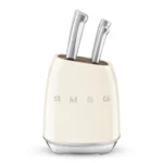 سرویس چاقو 7پارچه اسمگ رنگ کرم مدل Smeg KBSF02CR ایتالیایی (اصل)