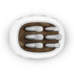 سرویس چاقو 7پارچه اسمگ رنگ سفید مدل Smeg KBSF02WH ایتالیایی (اصل)