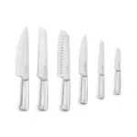 سرویس چاقو 7پارچه اسمگ رنگ کرم مدل Smeg KBSF02CR ایتالیایی (اصل)