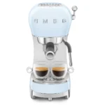 اسپرسو ساز کلاسیک اسمگ رنگ آبی مدل Smeg ECF02PBUK ایتالیایی (اصل)