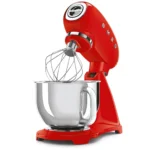 همزن کاسه دار اسمگ رنگ قرمز مدل Smeg SMF03RDUK ایتالیایی (اصل)