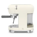 اسپرسو ساز کلاسیک اسمگ رنگ کرم مدل Smeg ECF02CRUK ایتالیایی (اصل)