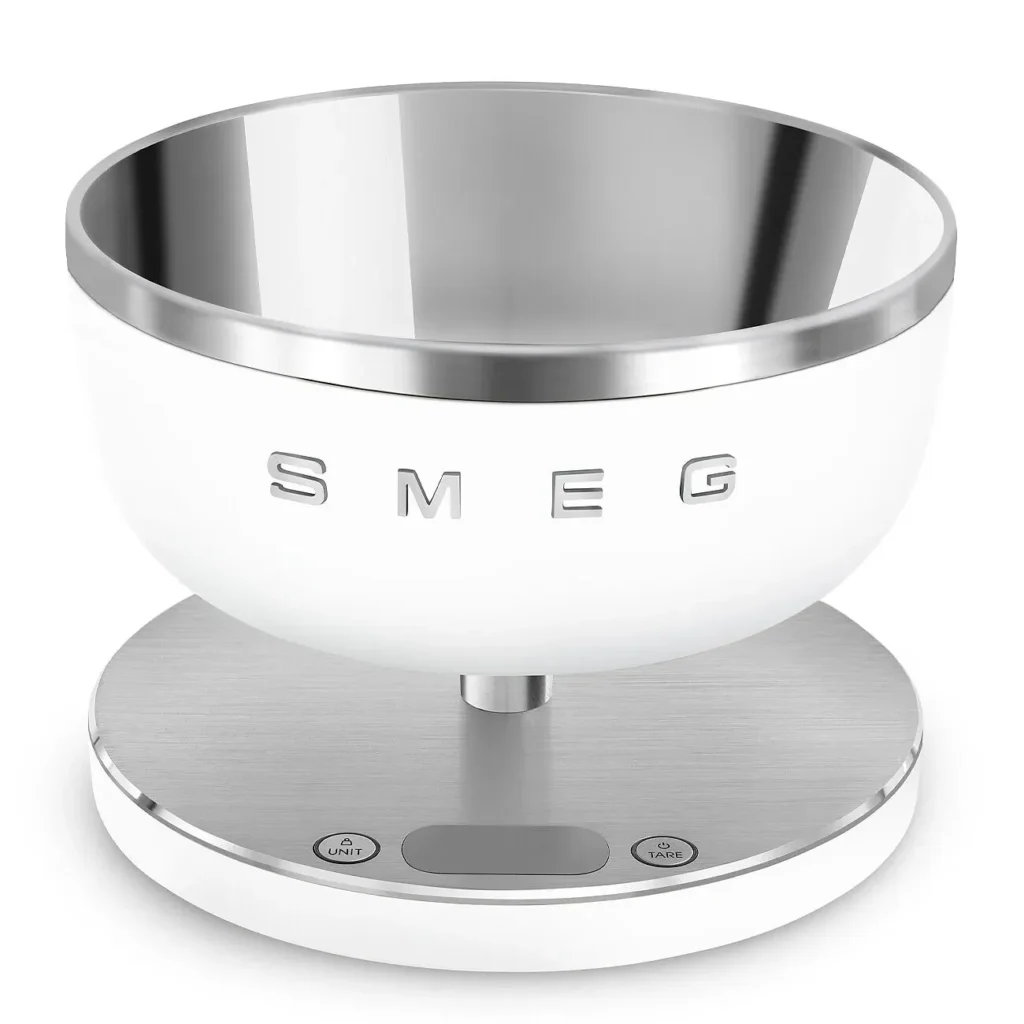 ترازو آشپزخانه اسمگ رنگ سفید مدل Smeg KSC01WHMWW ایتالیایی (اصل)